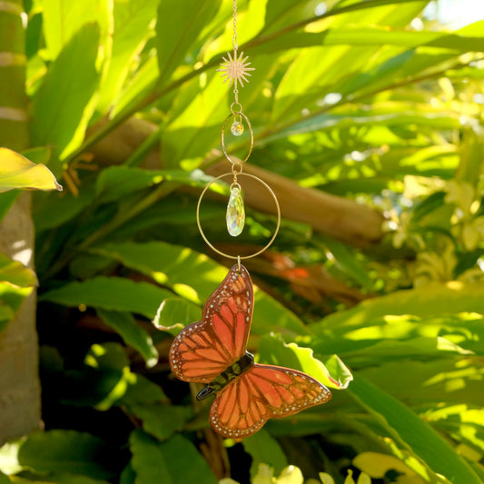 Ceramic Butterfly Light Catchers