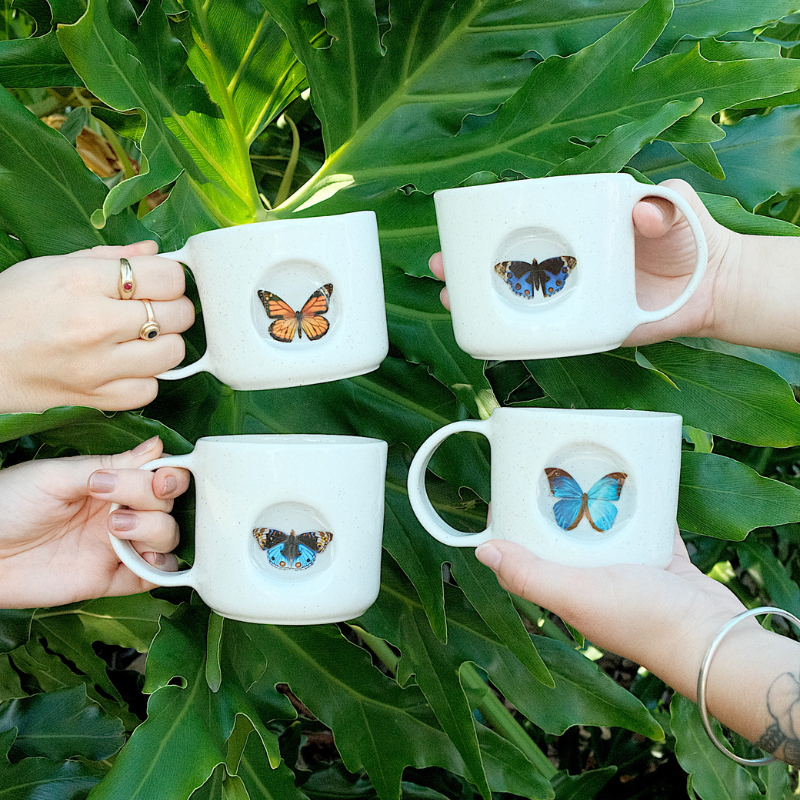 Butterfly Dew Drop Mug PREORDER