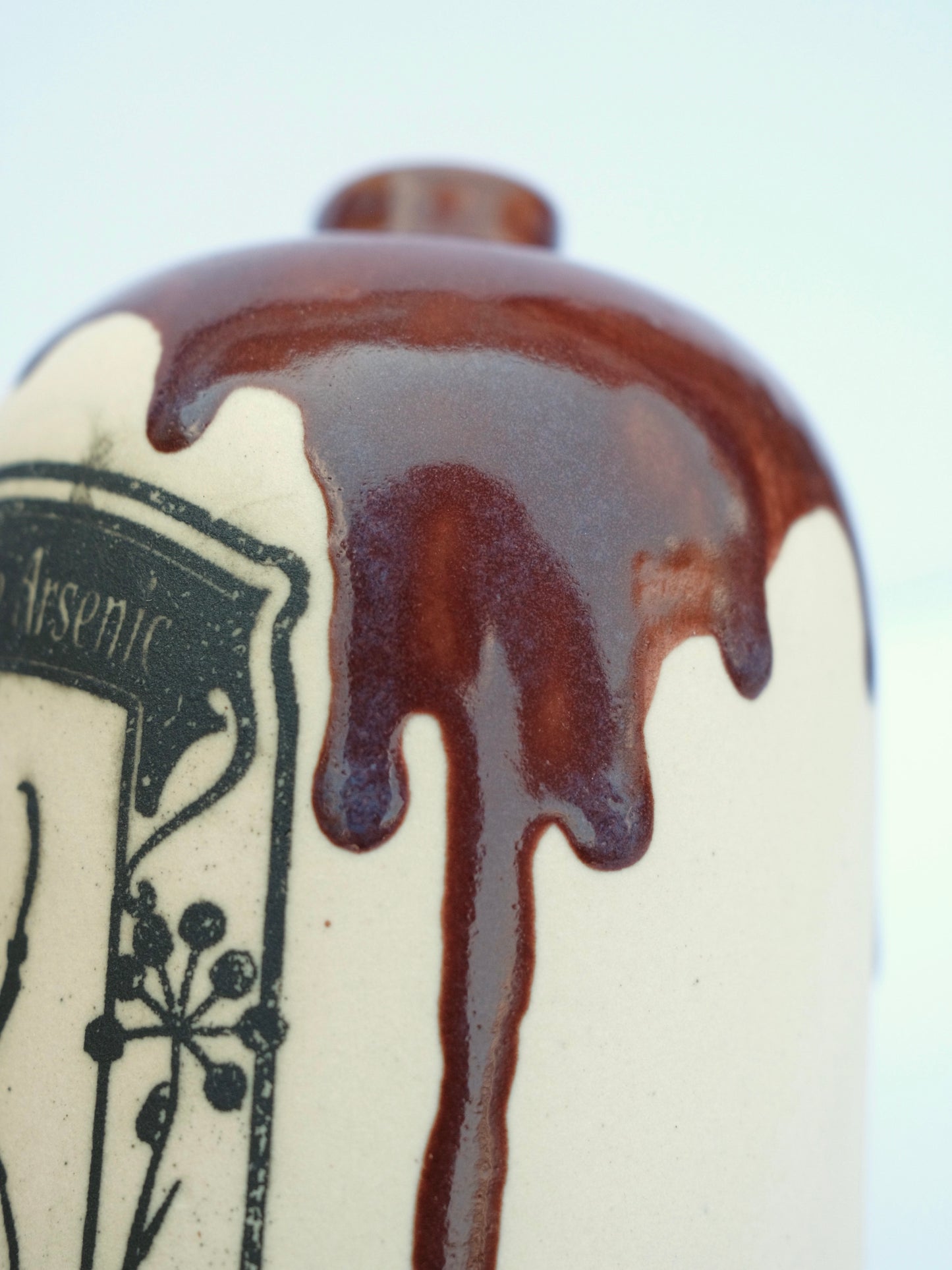 Apothecary Vase  'Dried Beetle Arsenic'